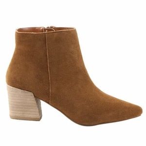 New Womens Kensie Ankle Booties Boots Brown